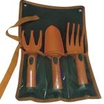Economy Range Garden Tool Kit (Set Of 3 Pcs) Plastic Hand Cultivator, Hand Trowel and Hand Fork